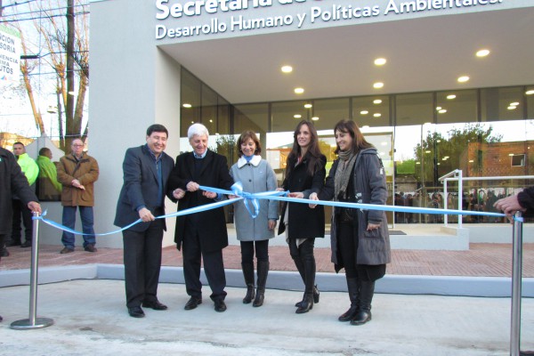 Andreotti inauguró la nueva Secretaría de Salud Pública 