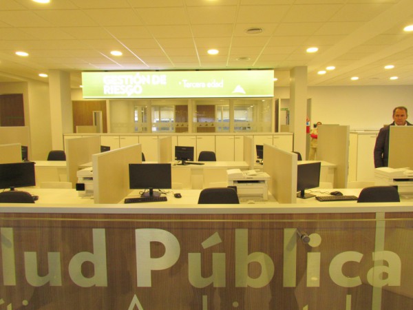 Andreotti inauguró la nueva Secretaría de Salud Pública 