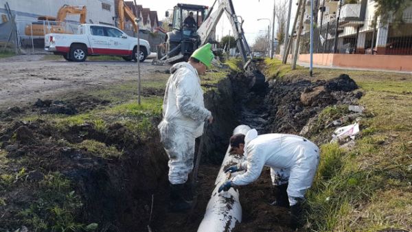 Realizan obras hidráulicas en Tigre para evitar anegamientos 