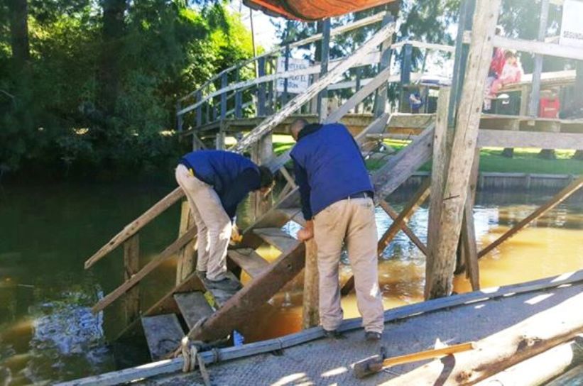 Continúan los trabajos de mantenimiento y limpieza en el Delta de Tigre