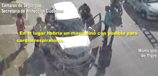 Efectivos de Tigre salvaron una vida con RCP Efectivos de Tigre salvaron una vida con RCP