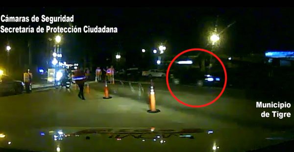 Tigre: Evadió un control vehicular, chocó y terminó tras las rejas Tigre: Evadió un control vehicular, chocó y terminó tras las rejas