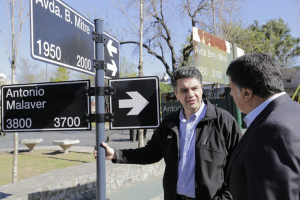 Jorge Macri anunció la puesta en valor de los nomencladores en todo Vicente López