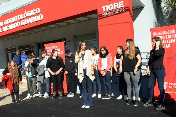 Tigre inauguró su nuevo edificio de Fortalecimiento Familiar en General Pacheco 