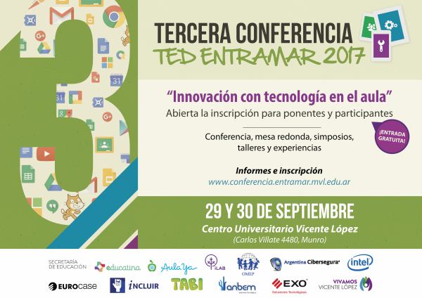 Tercera  conferencia TED entramar en Vicente López