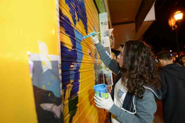 El arte urbano de “Pintó Tigre” culminó su primer ciclo en Rincón de Milberg