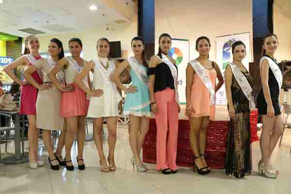 Presentaron a las postulantes a Reina de las Fiestas Patronales de Pilar