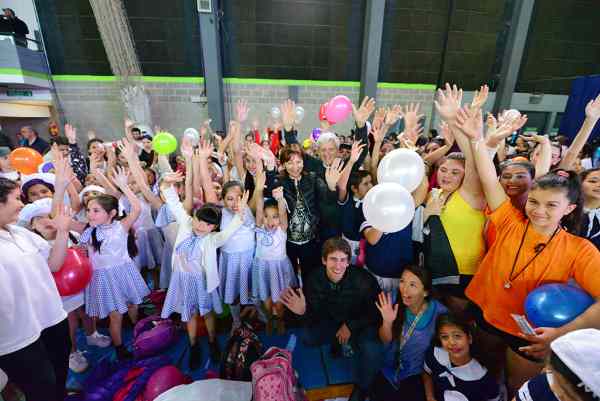 Cientos de chicos sanfernandinos se lucieron en la Gala de Gimnasia Infantil
