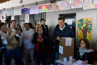 Votó Massa y criticó a los que “pensaron que podían sacar ventaja política” con el caso Maldonado