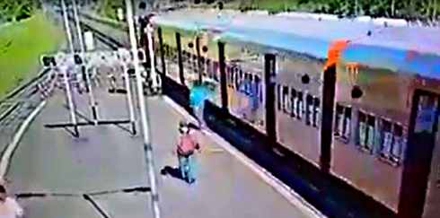 Dieron de alta a la joven que arrojaron del tren tras robarle el celular en la estación Don Torcuato