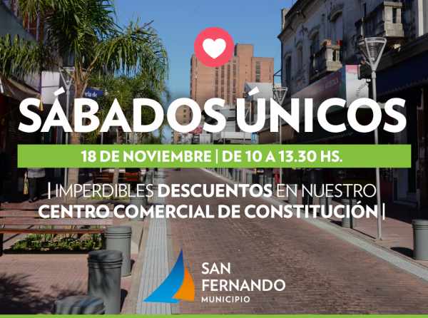 Mañana llegan los descuentos de ‘Sábados Únicos’ al centro comercial de San Fernando