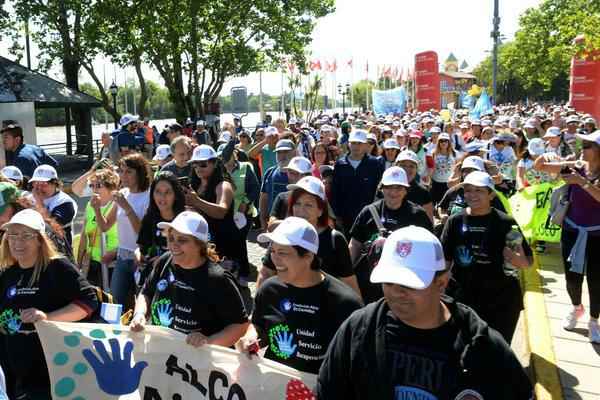 Tigre celebró la caminata ALCO contra la obesidad en el Día Mundial de la diabetes