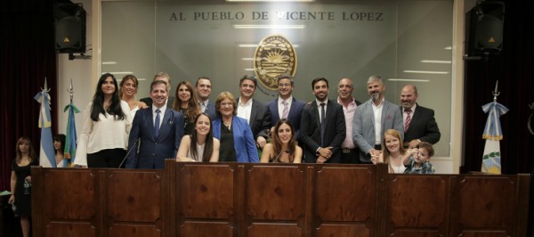 Asumieron los nuevos concejales de Vicente López