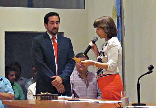 Juraron los nuevos concejales en San Fernando - Luis Ruiz Díaz