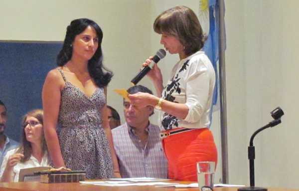 Juraron los nuevos concejales en San Fernando - Paula Guevara