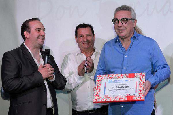 Julio Zamora acompañó el cierre de año de la Cámara de Comercio de Don Torcuato