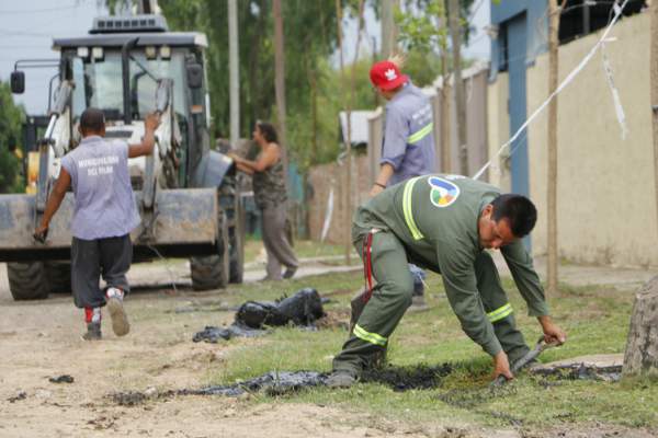 Tareas Integrales de mantenimiento en el barrio Falcón.