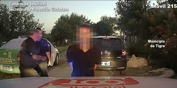 Tres detenidos con un auto robado en Troncos del Talar