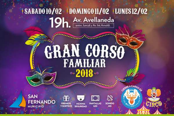 Se viene el Gran Corso Familiar de San Fernando
