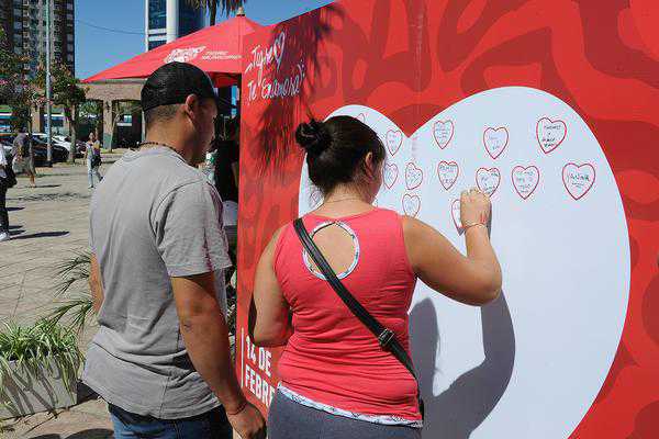 Cientos de parejas compartieron el Día de San Valentín en Tigre