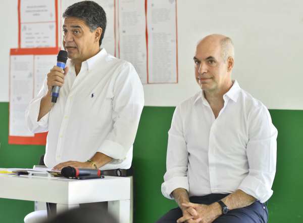 Jorge Macri y Horacio Rodríguez Larreta compartieron ideas de gestión con vecinos