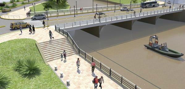 Tigre pone en valor el Puente Sacriste y mejora su seguridad peatonal