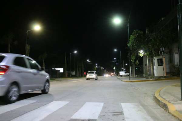 San Isidro: Uruguay ya tiene nuevas luminarias led