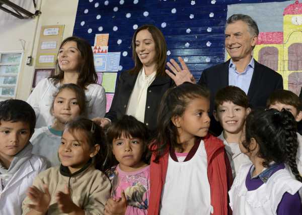 Fuerte defensa de Macri a Vidal por el tema docentes: “estamos chocando con los gremios, pero no le vamos a aflojar”