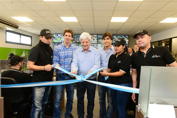 Andreotti inauguró la ampliación del Centro de Operaciones de San Fernando
