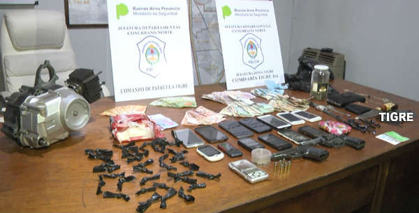 Video: Como fue el operativo para detener una banda que comercializaba drogas y desarmaba autos robados en Tigre