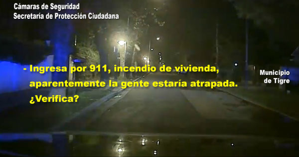 El COT rescató a dos mujeres de un incendio en una vivienda de General Pacheco
