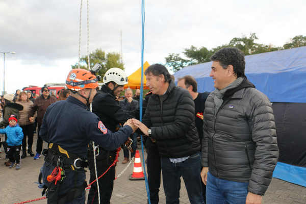 San Isidro y Vicente López celebraron el día del bombero voluntario