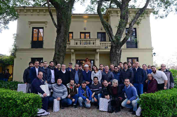 Luis Andreotti festejó el Día del Periodista