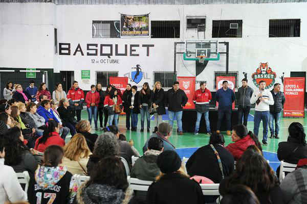 Tigre capacitó y brindó apoyo económico a trabajadoras vecinales