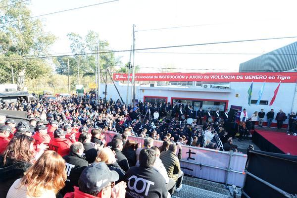 Julio Zamora inauguró la nueva sede de la Fiscalía de Género de Tigre