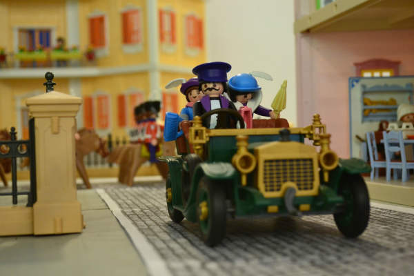 Una colección de 2500 piezas de Playmobil llega a la Casa de la Cultura