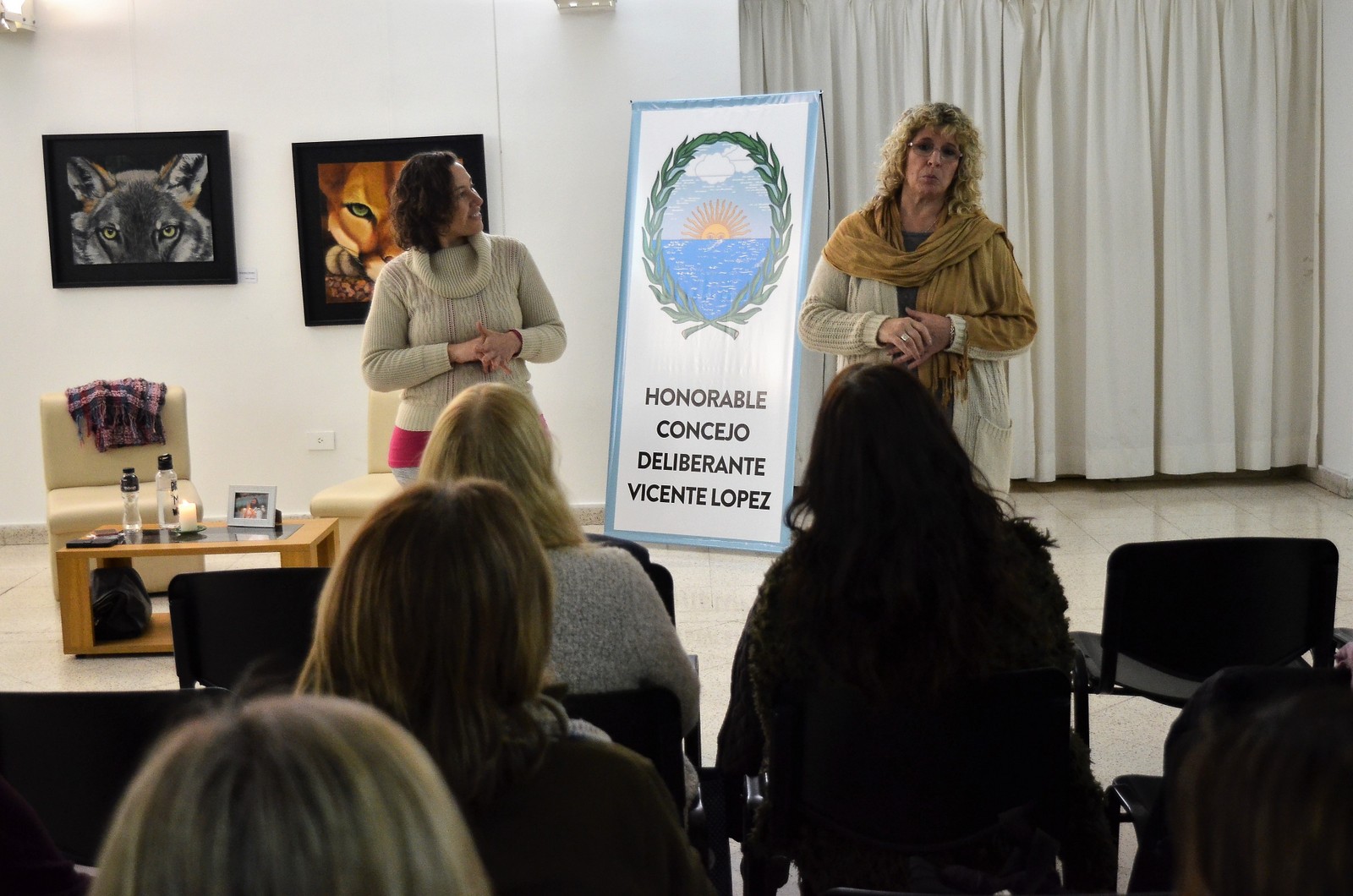 El Arte de Vivir realizó un taller de manejo del estrés en el Concejo Deliberante de Vicente López