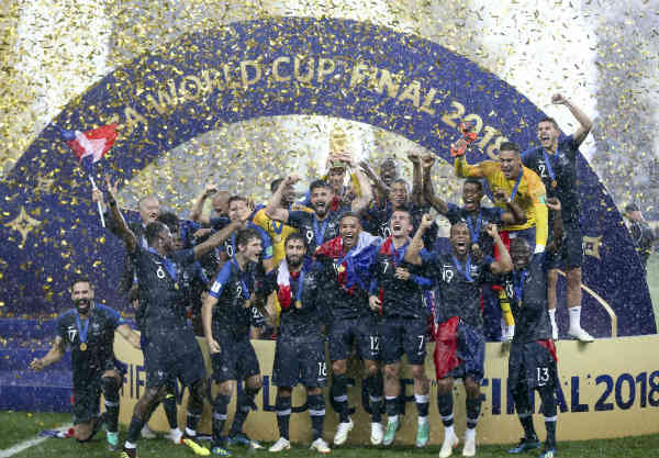 Francia superó a Croacia y logró el segundo título mundial de su historia en Rusia 2018