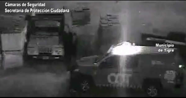 Filmado y detenido por pretender robar una camioneta en Tigre