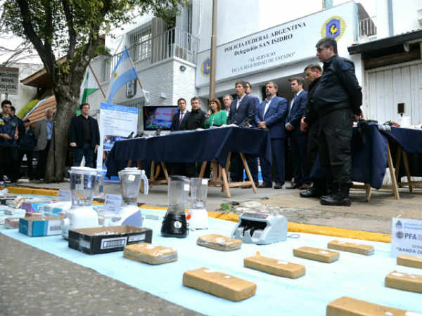Bullrich presentó los operativos que permitieron desarticular la “cartelización” del narcotráfico en el barrio Santa Rita de San Isidro