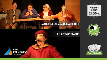 Se viene un finde a puro teatro en el Martinelli con ‘Mujeres de Ceniza’, ‘Agua Caliente’ y ‘El Angustiado’