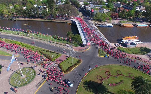 Se corrió la 35 edición de la  tradicional maratón Ciudad de Tigre