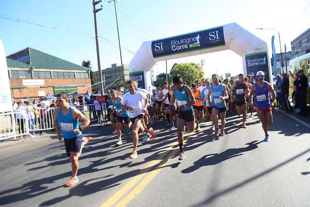Más de 4.500 personas corrieron la maratón de Boulogne