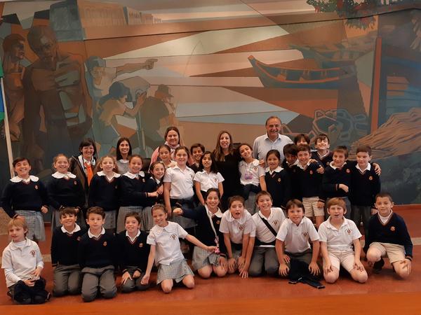 Alumnos del Colegio San Ramón visitaron el HCD de Tigre