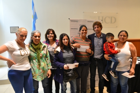 Juan Andreotti otorgó subsidios habitacionales a 65 familias de San Fernando