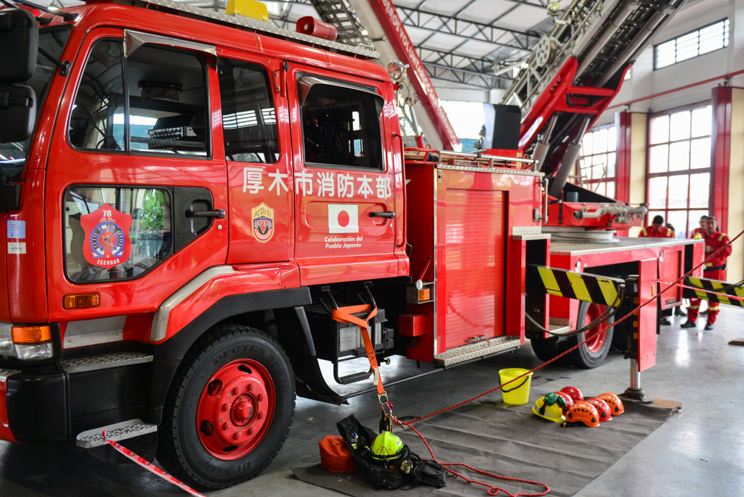 El Cuartel de Bomberos de San Fernando fue sede del Encuentro Regional de Cadetes