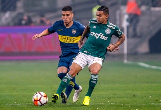 Boca le gana a Palmeiras y se está clasificando a la final de la Copa Libertadores