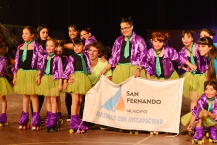 Espectacular gala de la Escuela Municipal de Patín de San Fernando