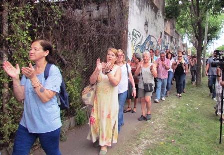 Vecinos de Tigre se manifestaron en Defensa del Club Ecosol