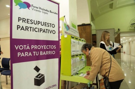Vicente López: Dieron a conocer los proyectos elegidos en los Foros Vecinales Barriales 2018 